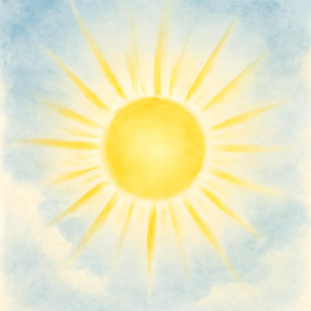 「旺」のイラスト