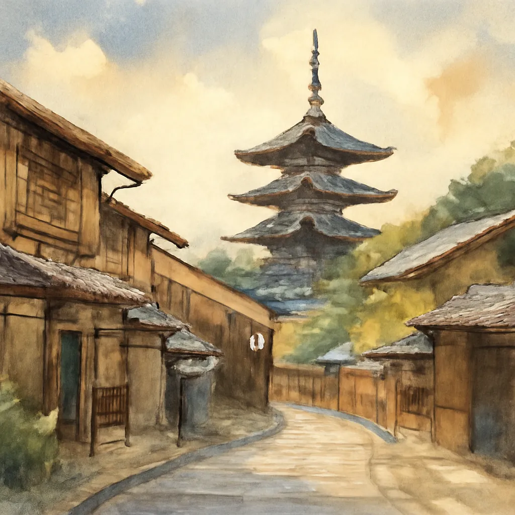 「昔」のイラスト