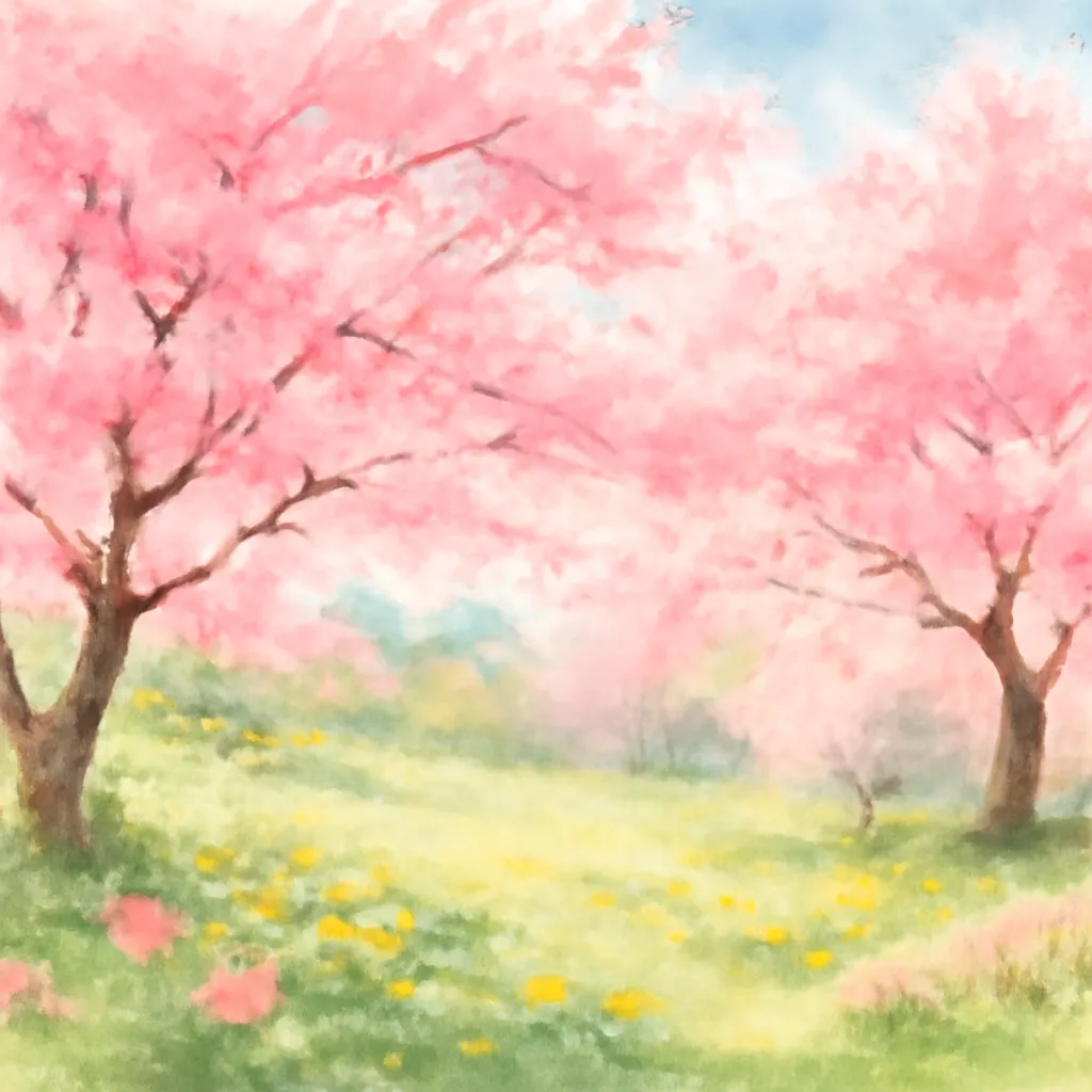 「春」のイラスト