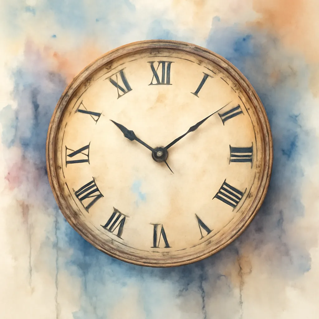 「時」のイラスト