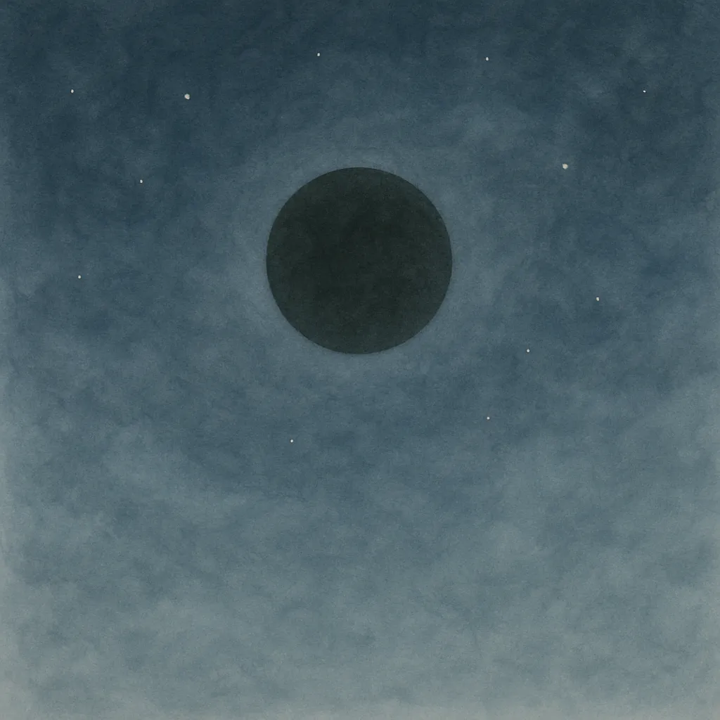 「晦」のイラスト