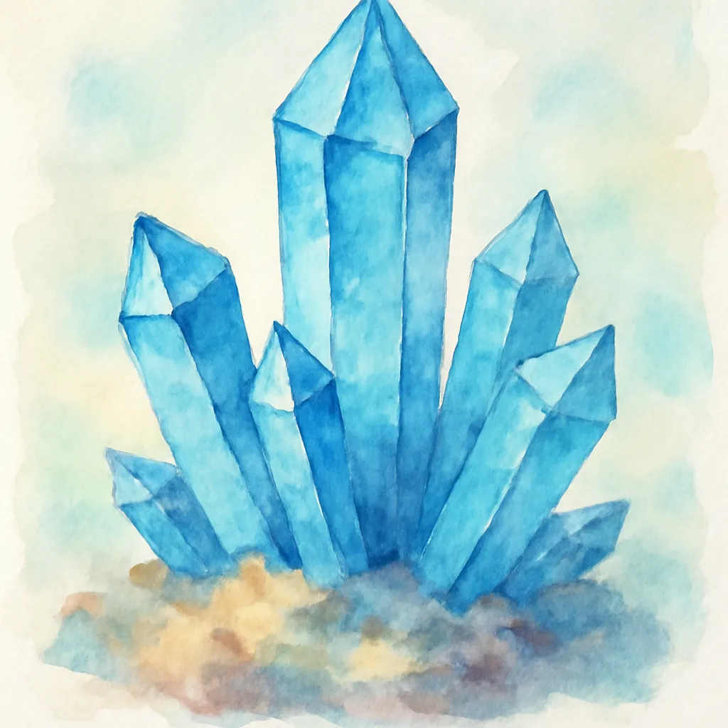 「晶」のイラスト