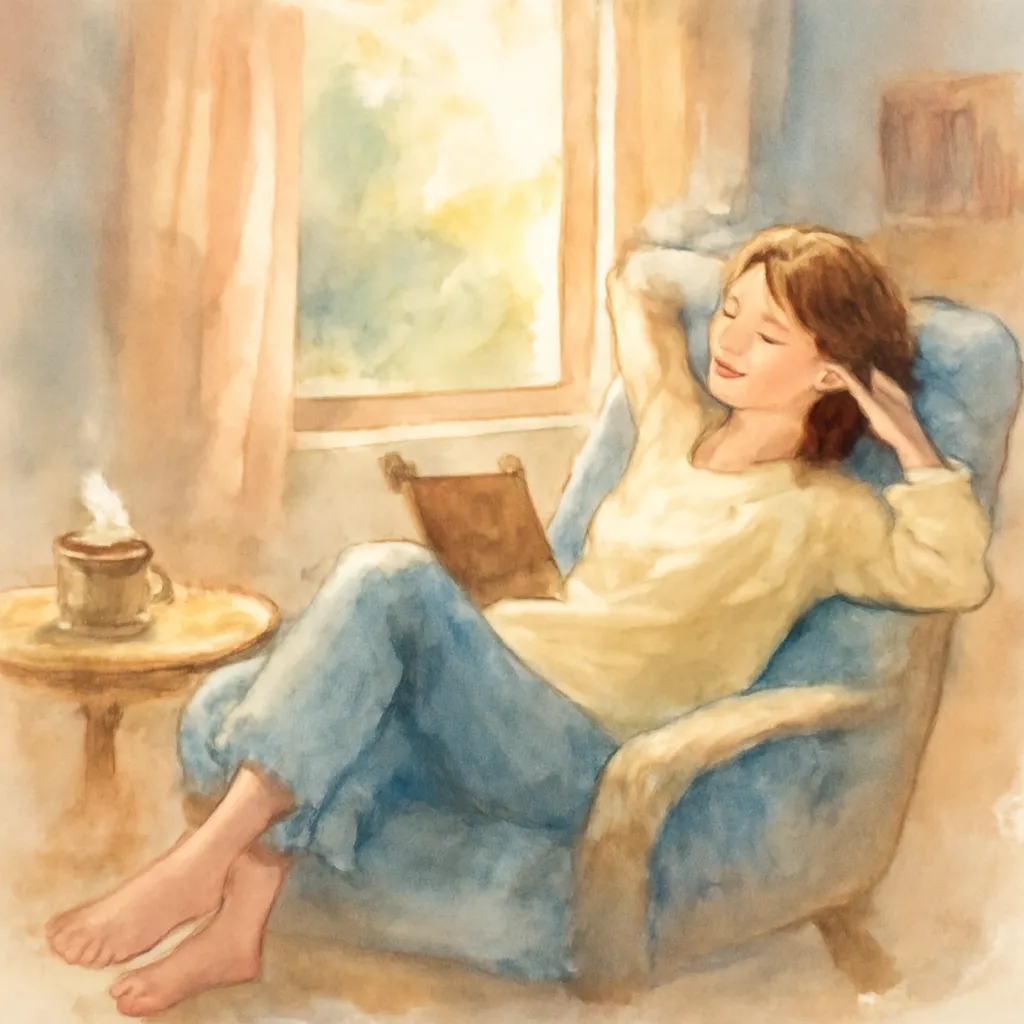 「暇」のイラスト