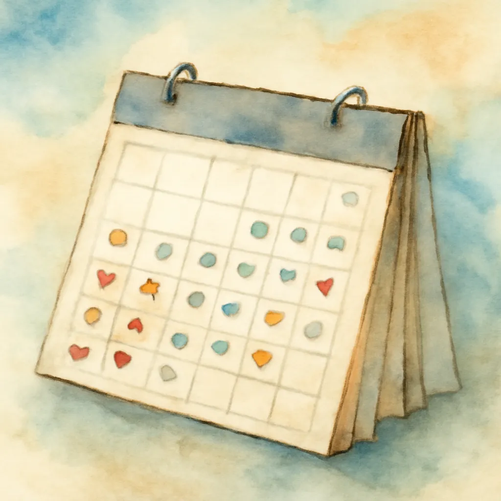 「暦」のイラスト