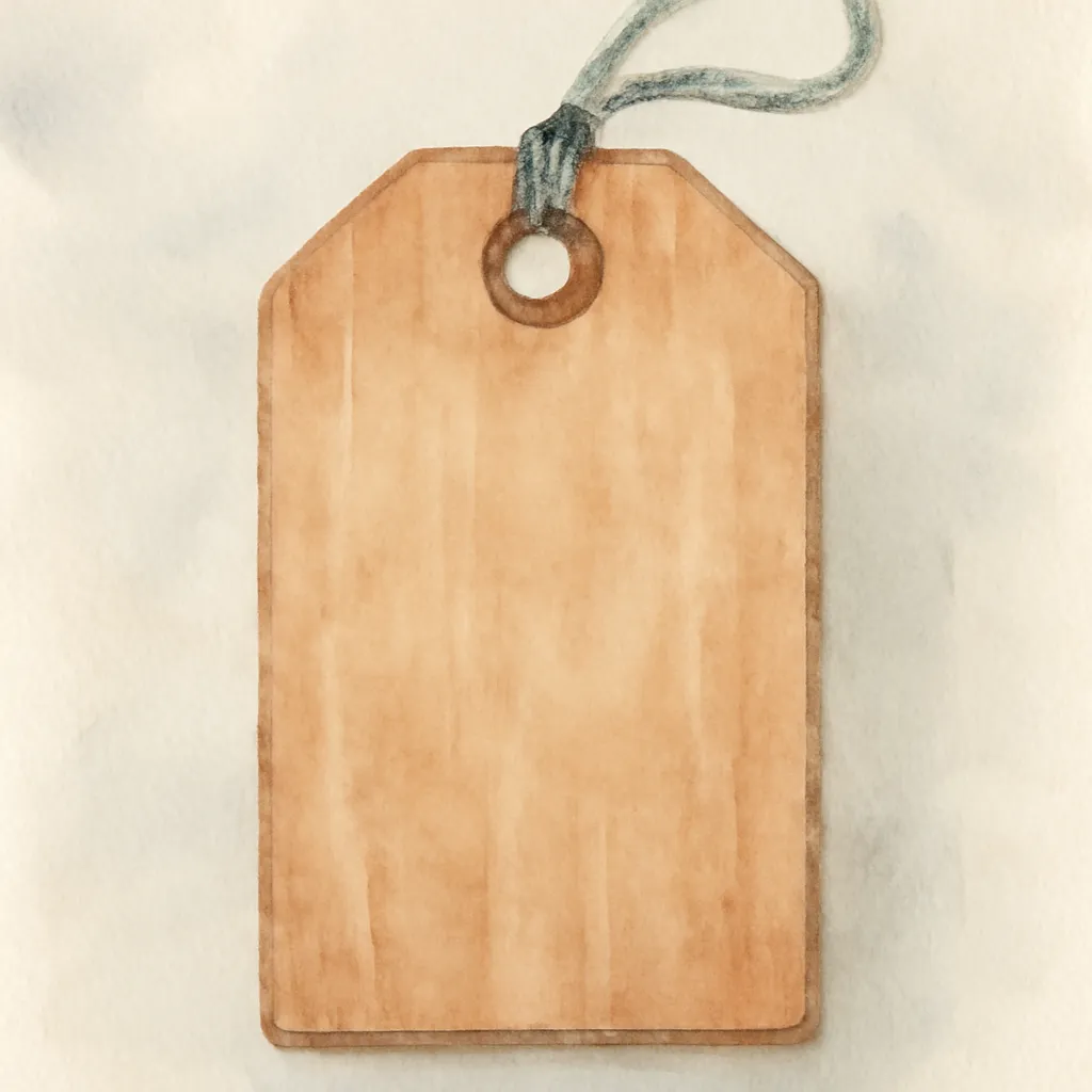 「札」のイラスト