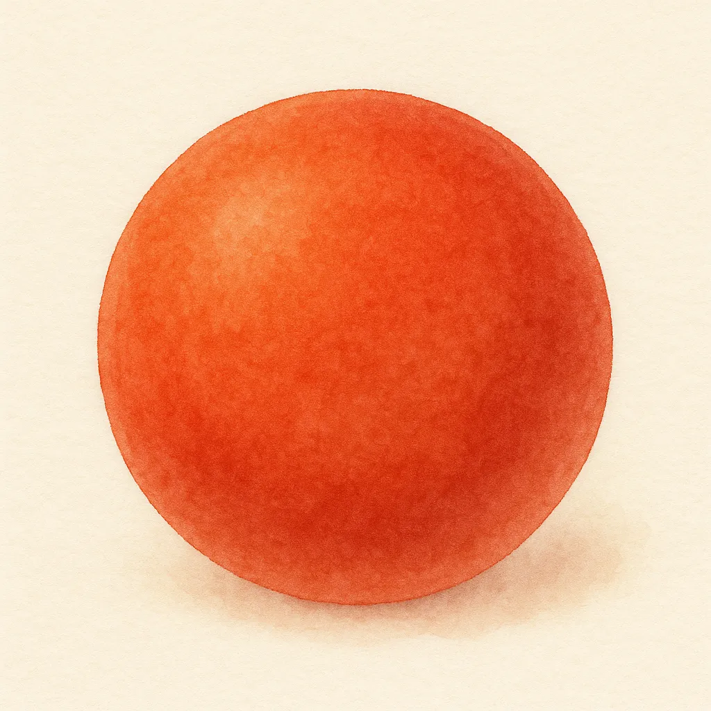 「朱」のイラスト