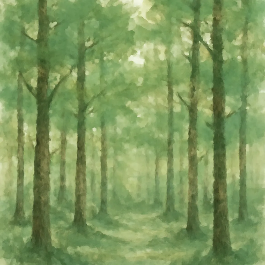 「林」のイラスト