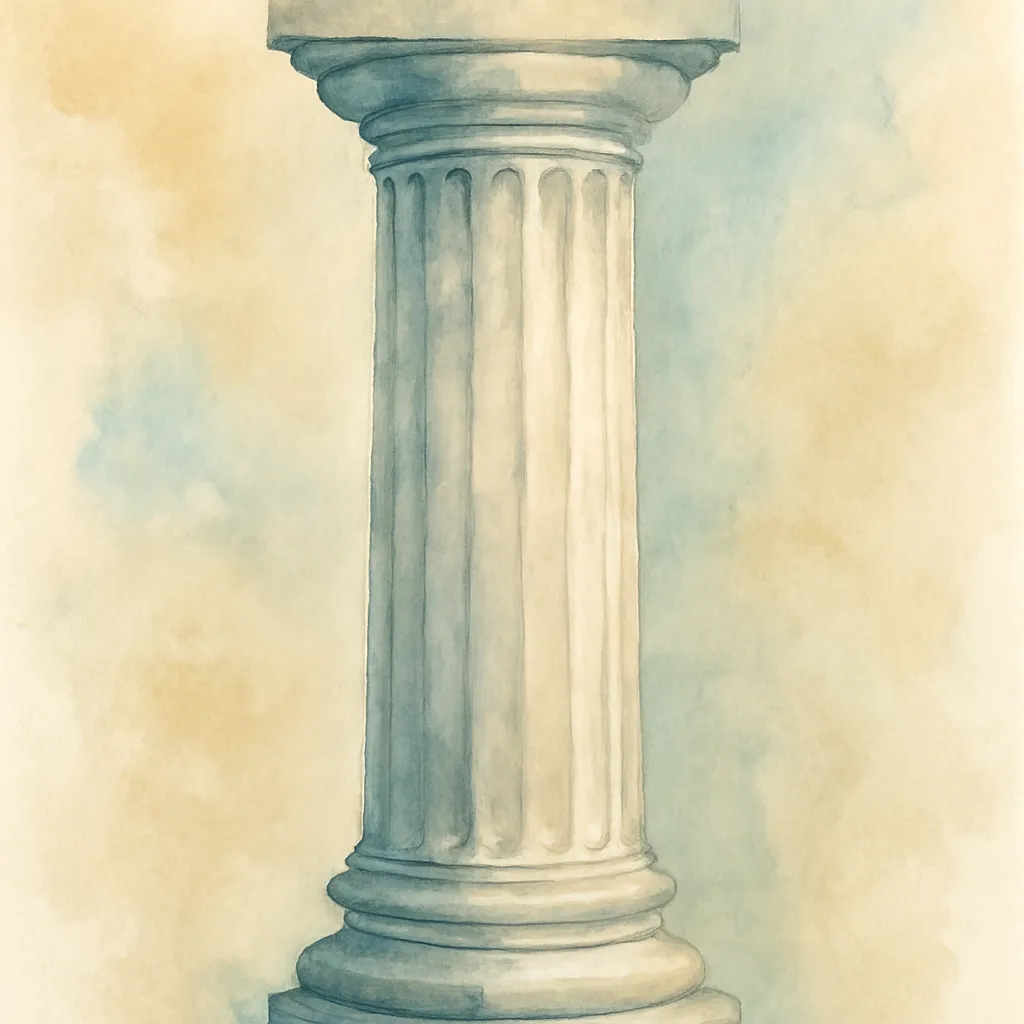 「柱」のイラスト