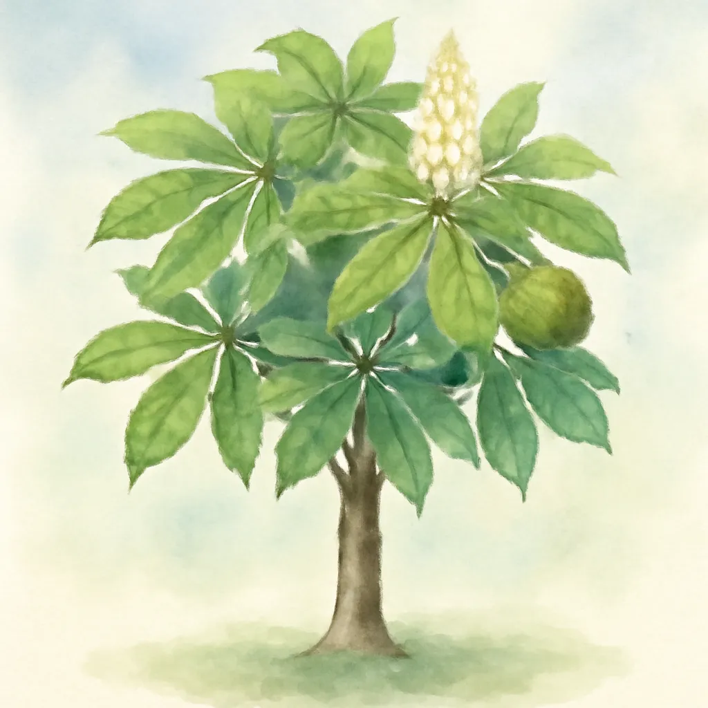 「栃」のイラスト