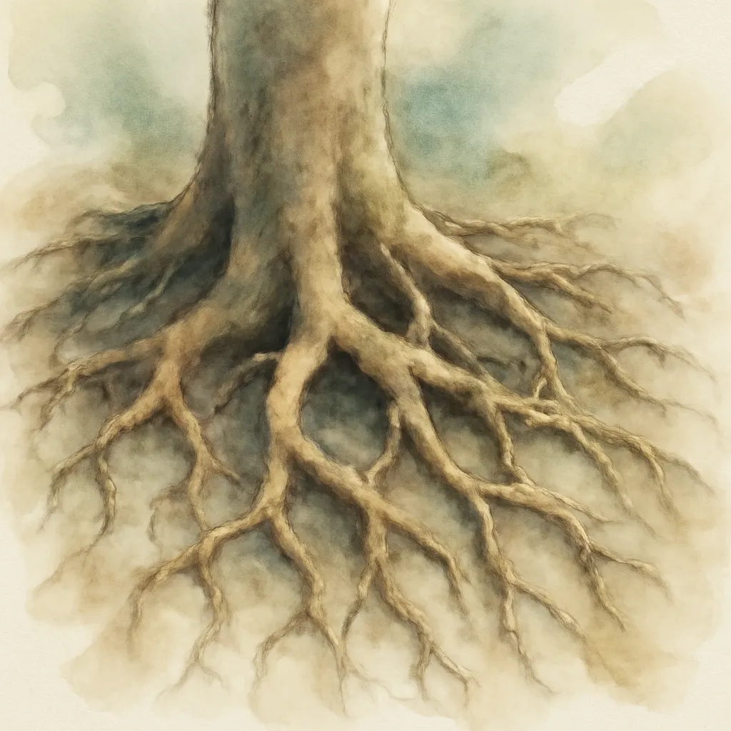 「根」のイラスト