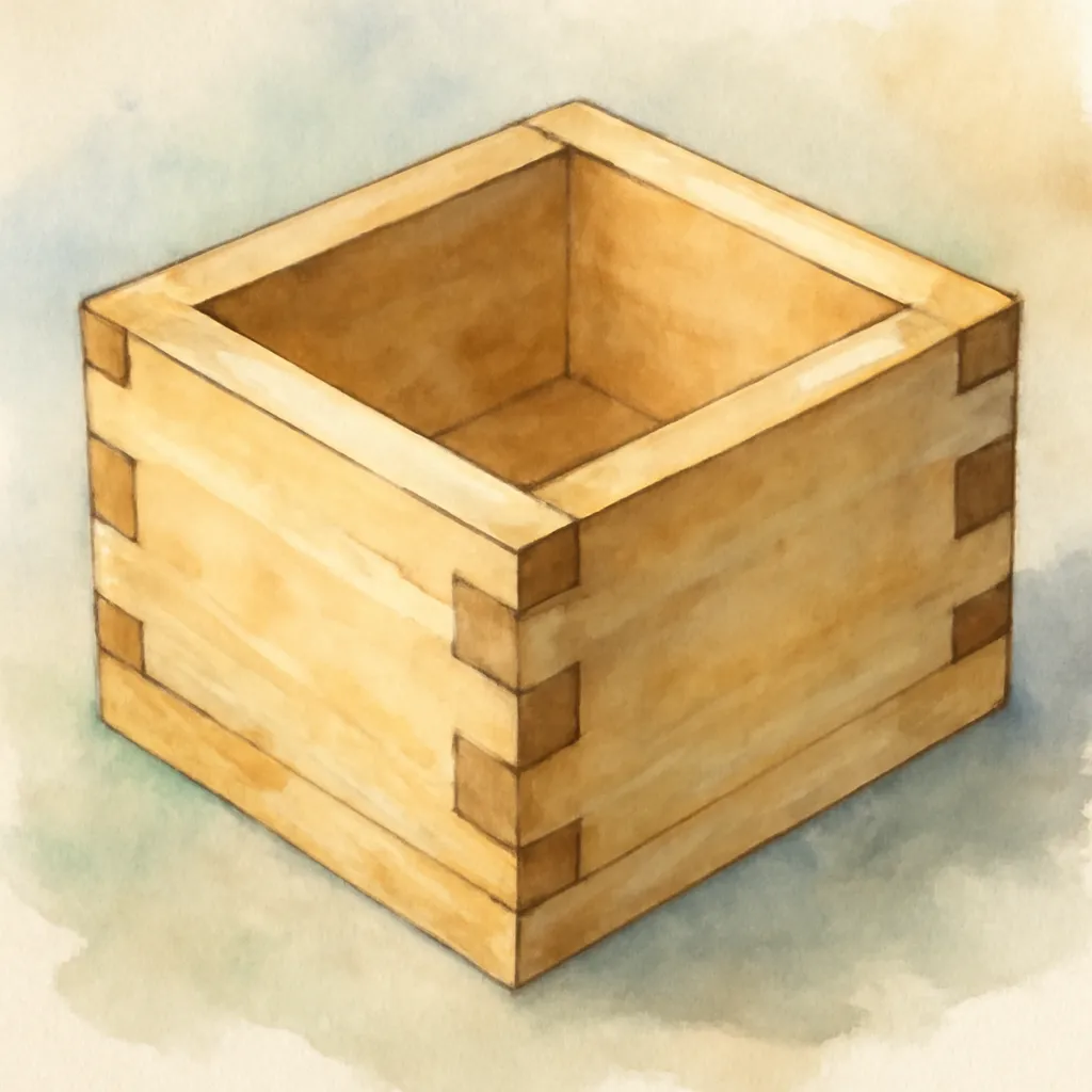 「桝」のイラスト