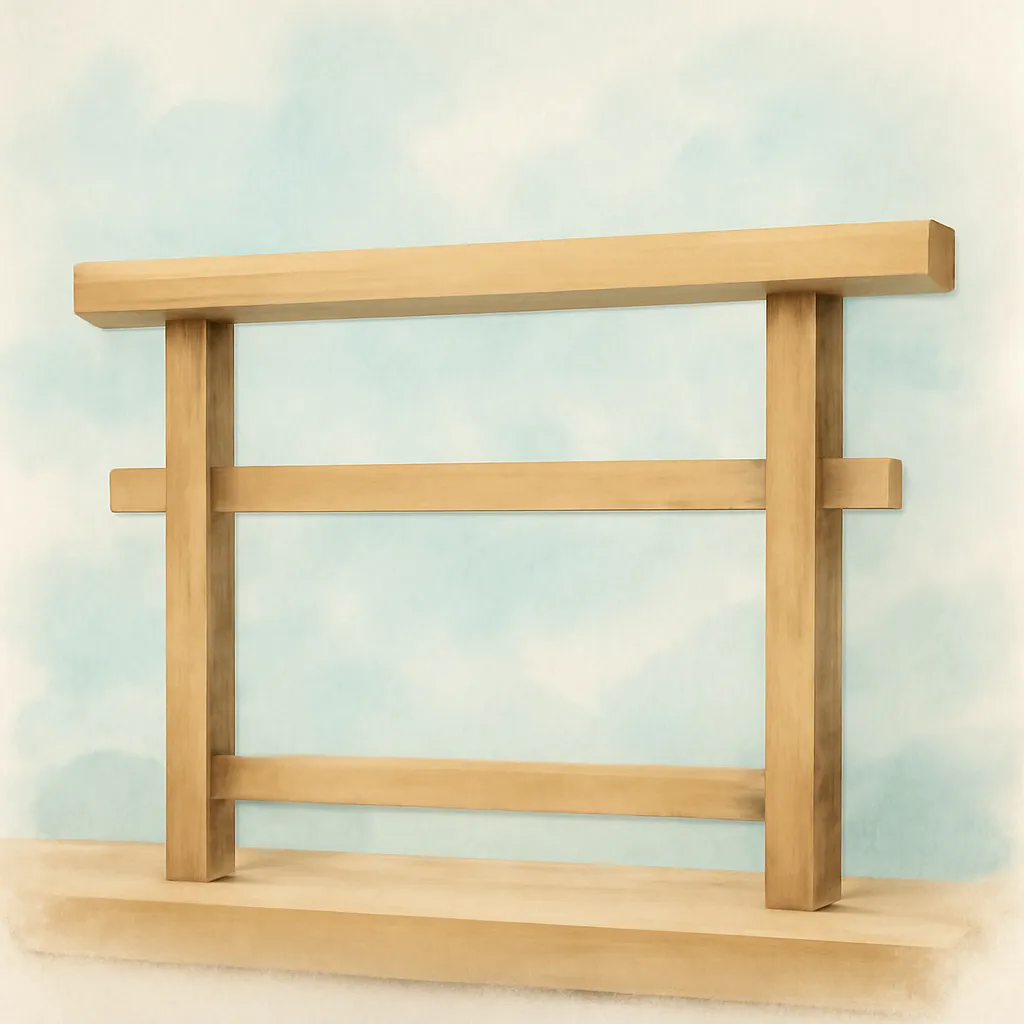 「桟」のイラスト