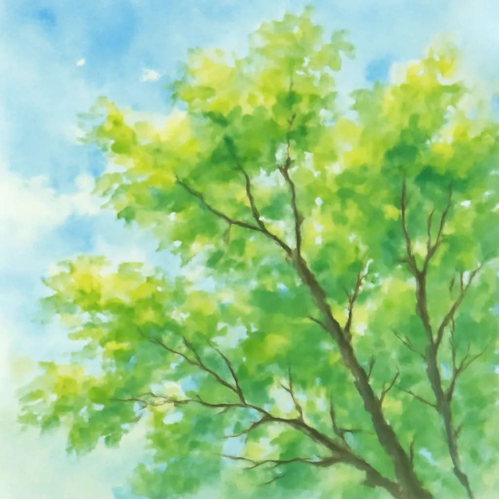 「梢」のイラスト