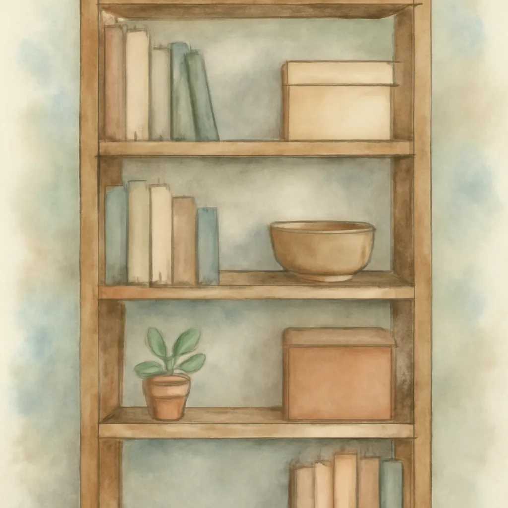 「棚」のイラスト