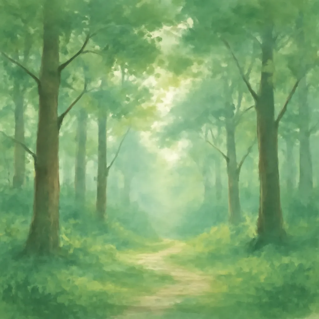 「森」のイラスト