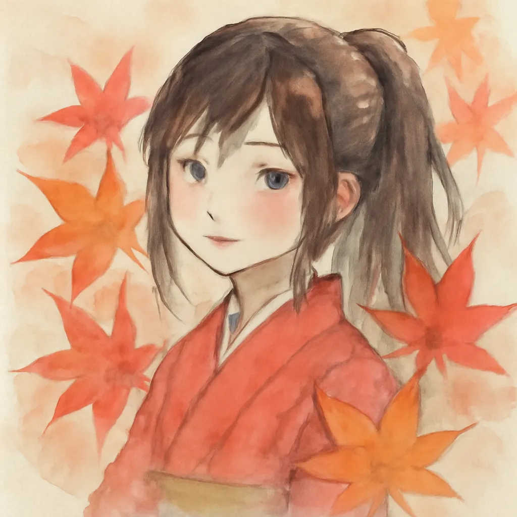「椛」のイラスト