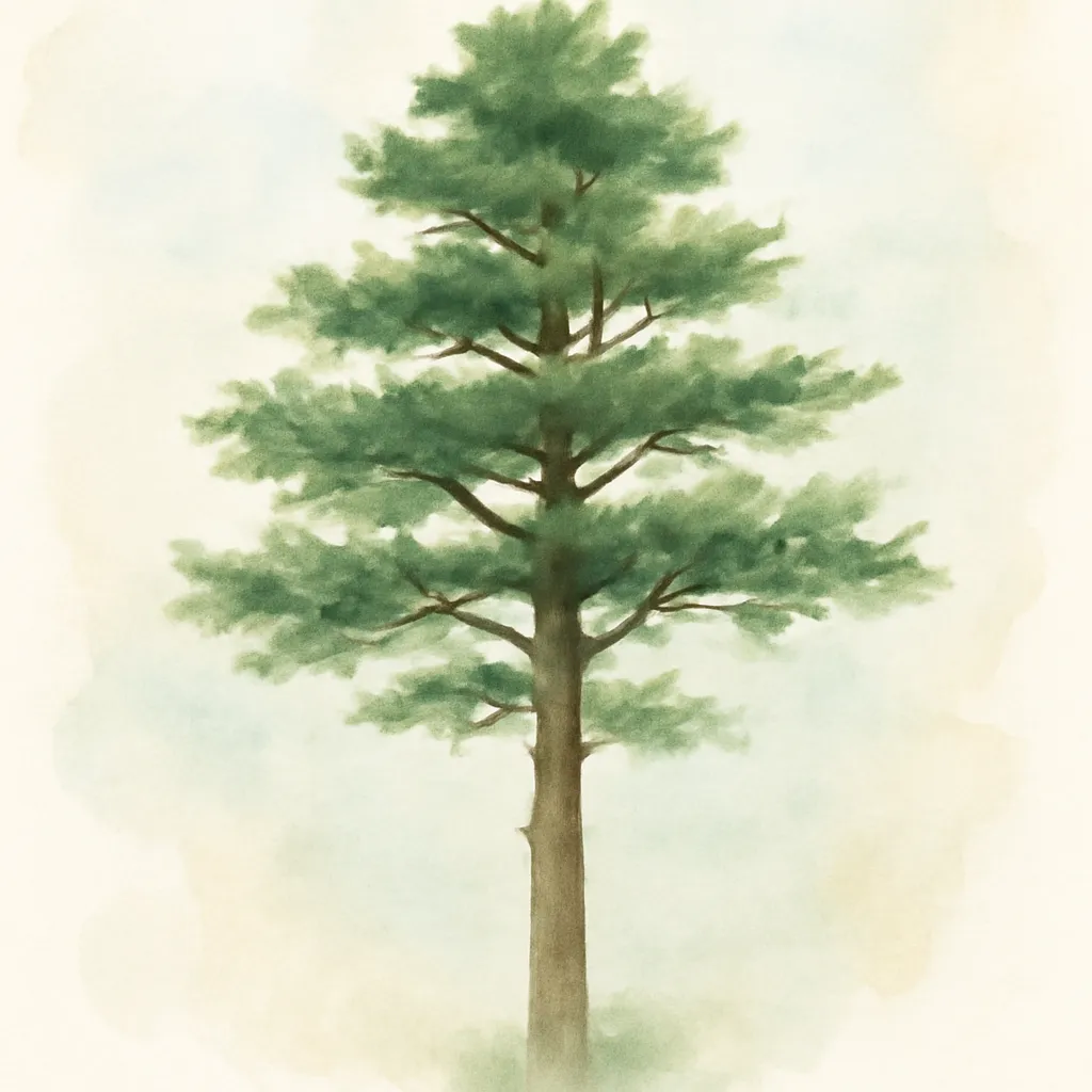 「槙」のイラスト