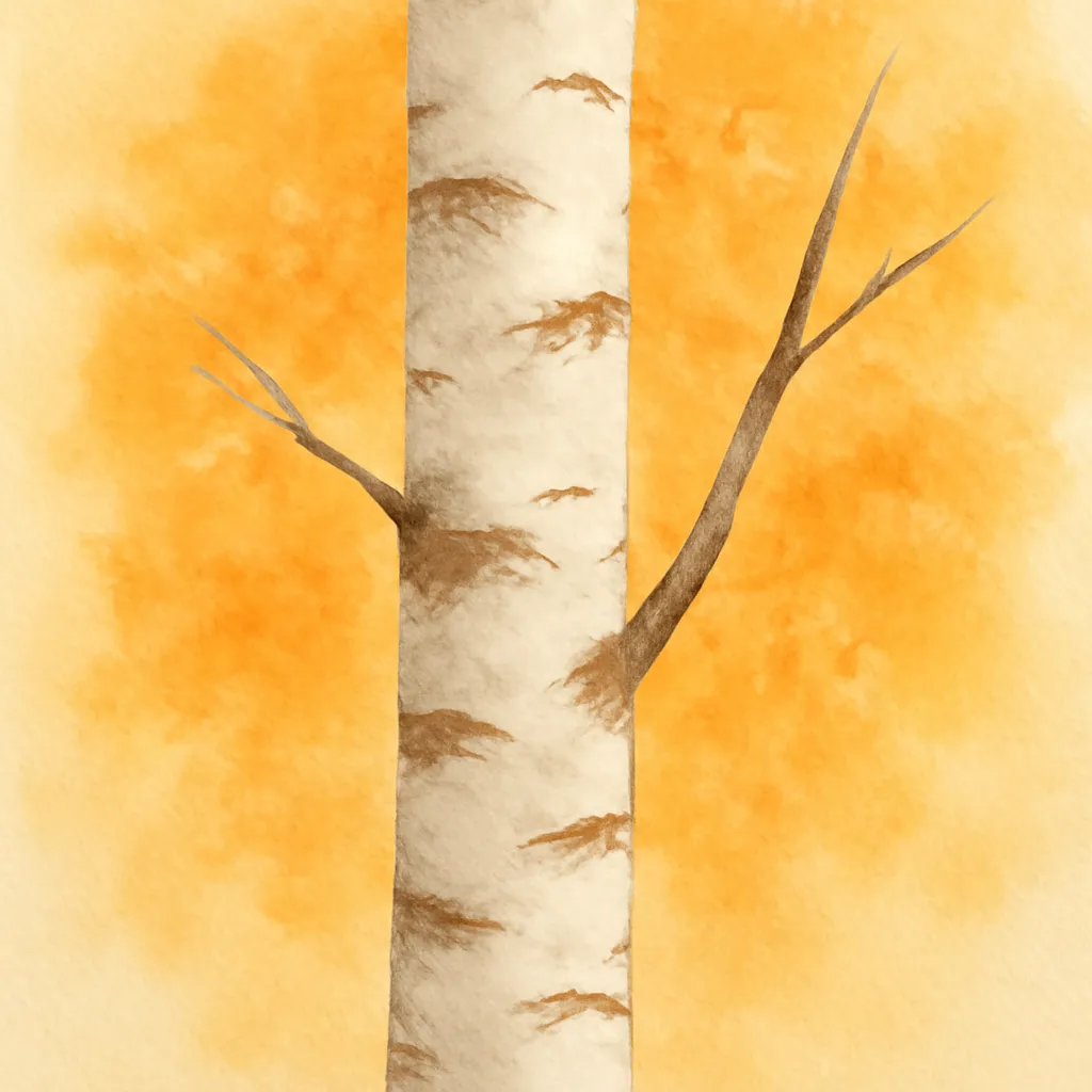 「樺」のイラスト