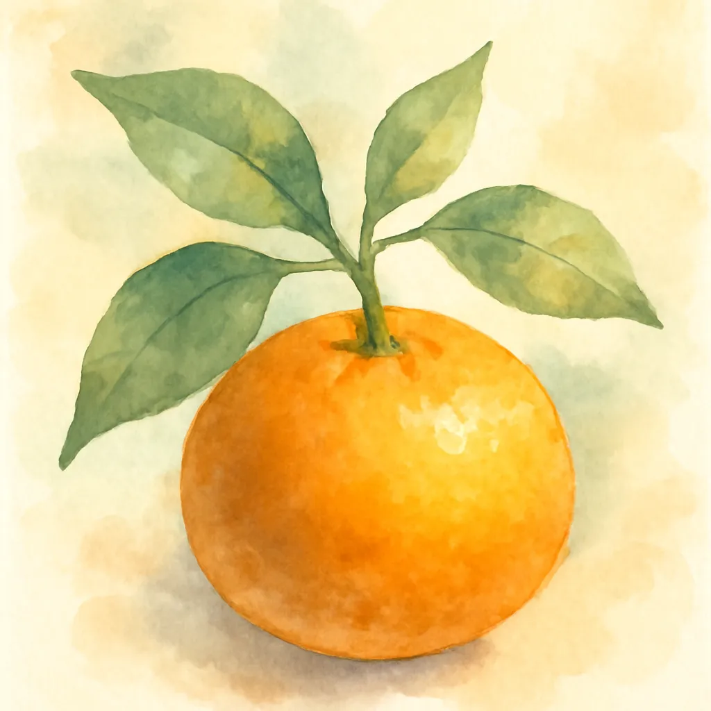 「橘」のイラスト