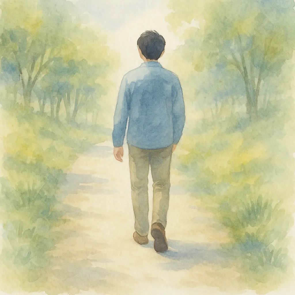 「歩」のイラスト