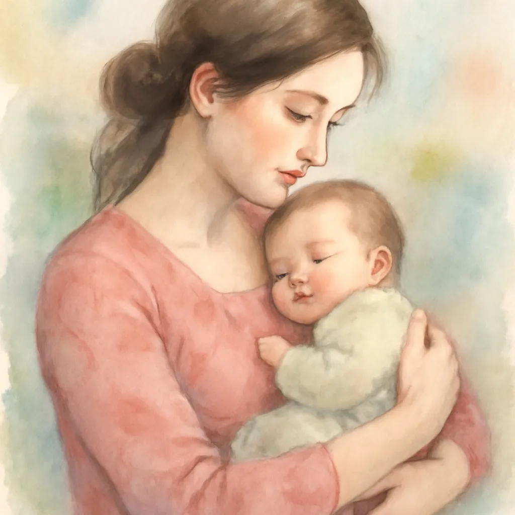 「母」のイラスト