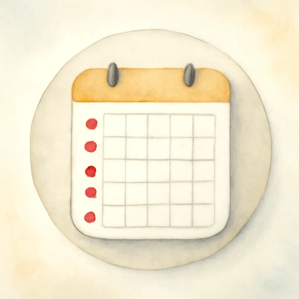 「毎」のイラスト