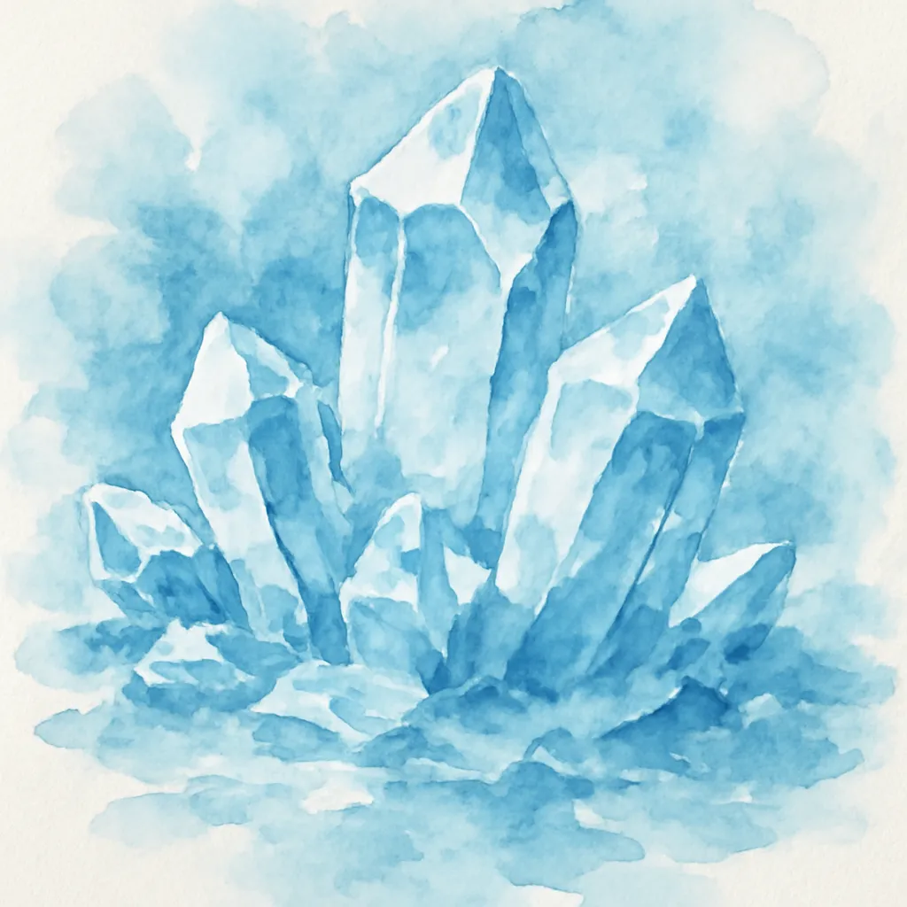 「氷」のイラスト