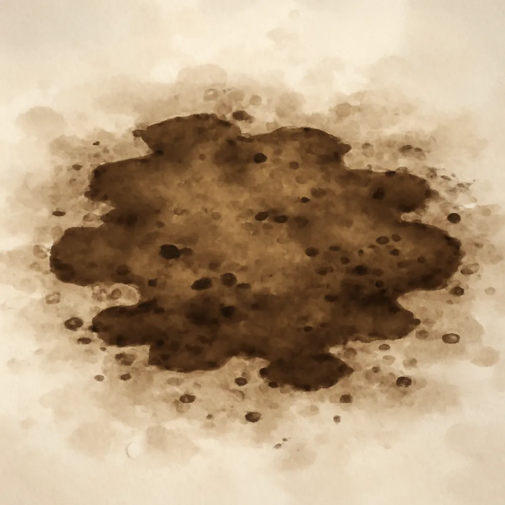 「汚」のイラスト