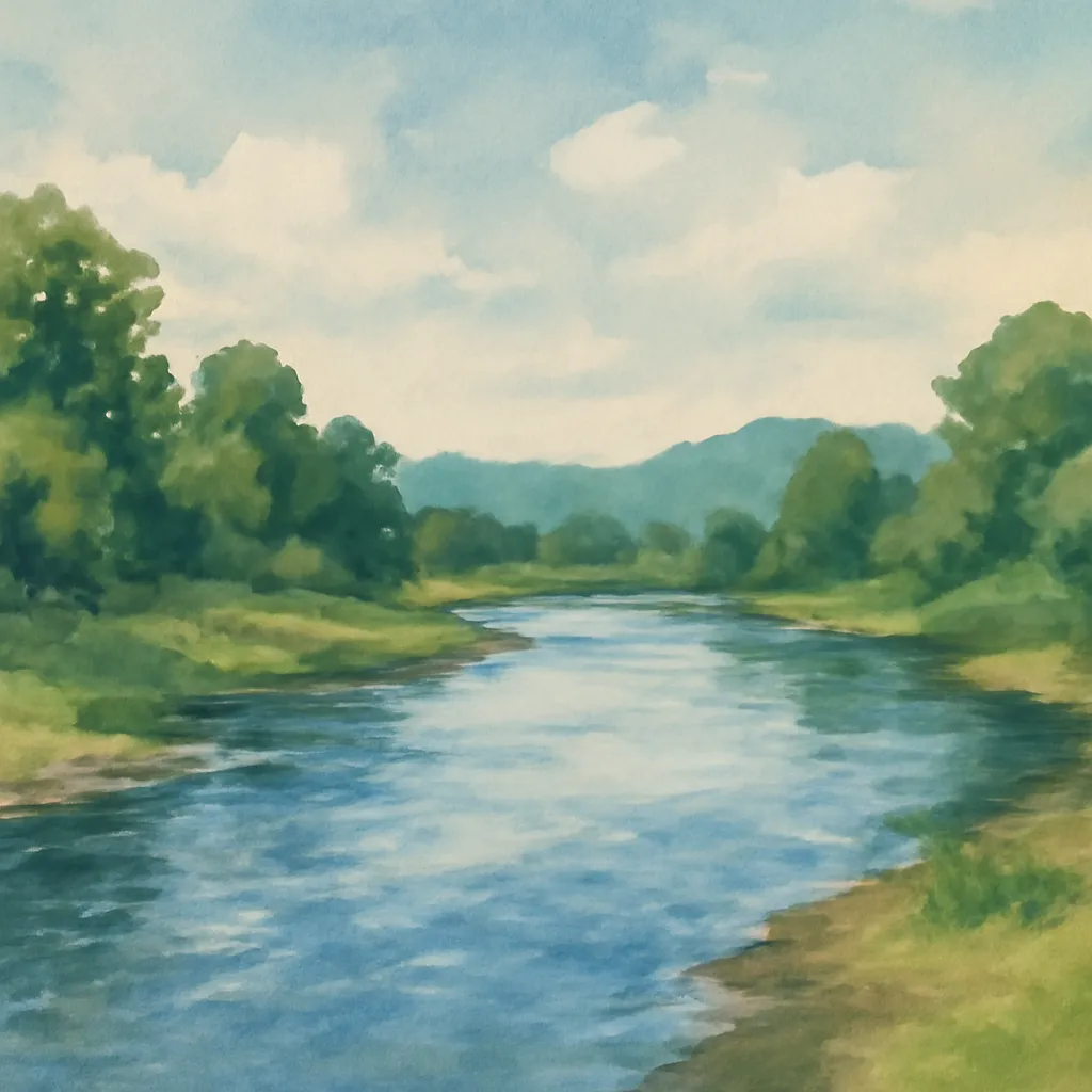 「江」のイラスト