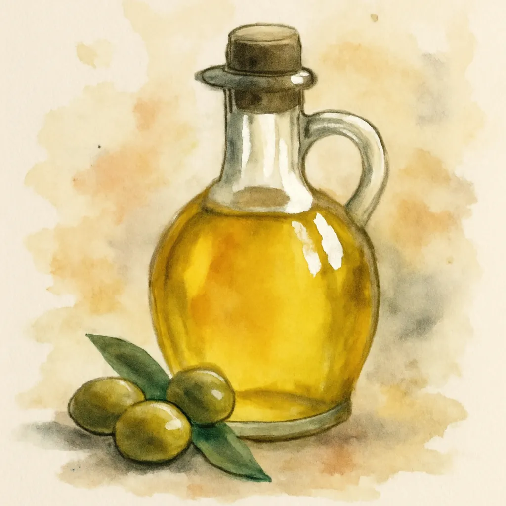 「油」のイラスト