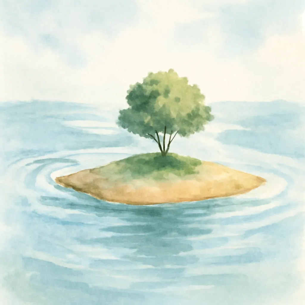 「洲」のイラスト