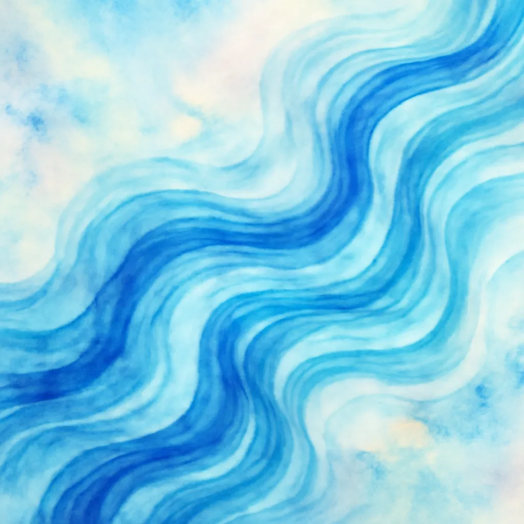 「流」のイラスト