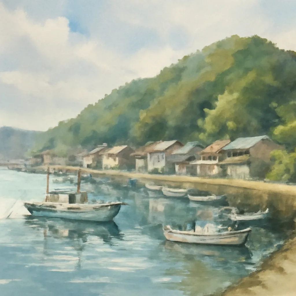 「浦」のイラスト