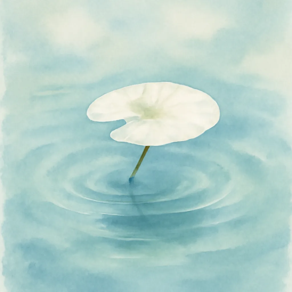 「浮」のイラスト