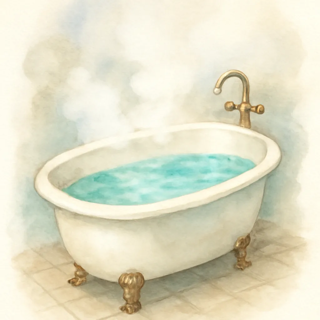 「浴」のイラスト