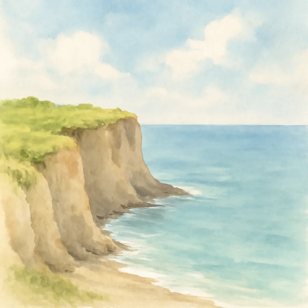 「涯」のイラスト