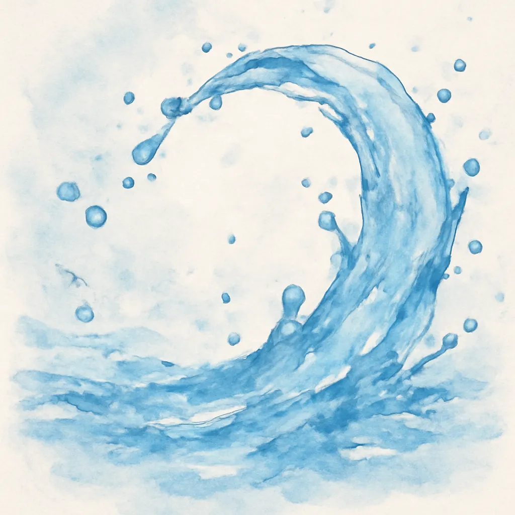 「液」のイラスト