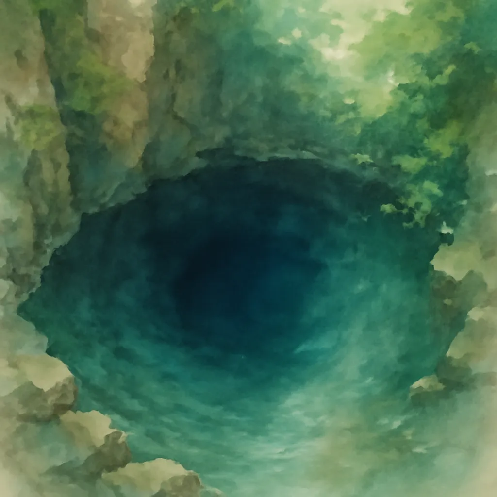 「淵」のイラスト