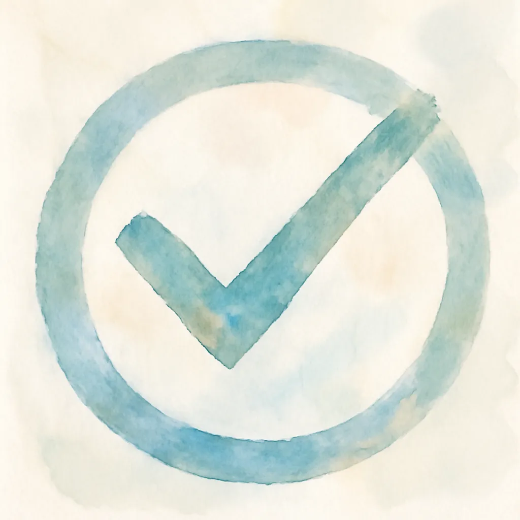 「済」のイラスト