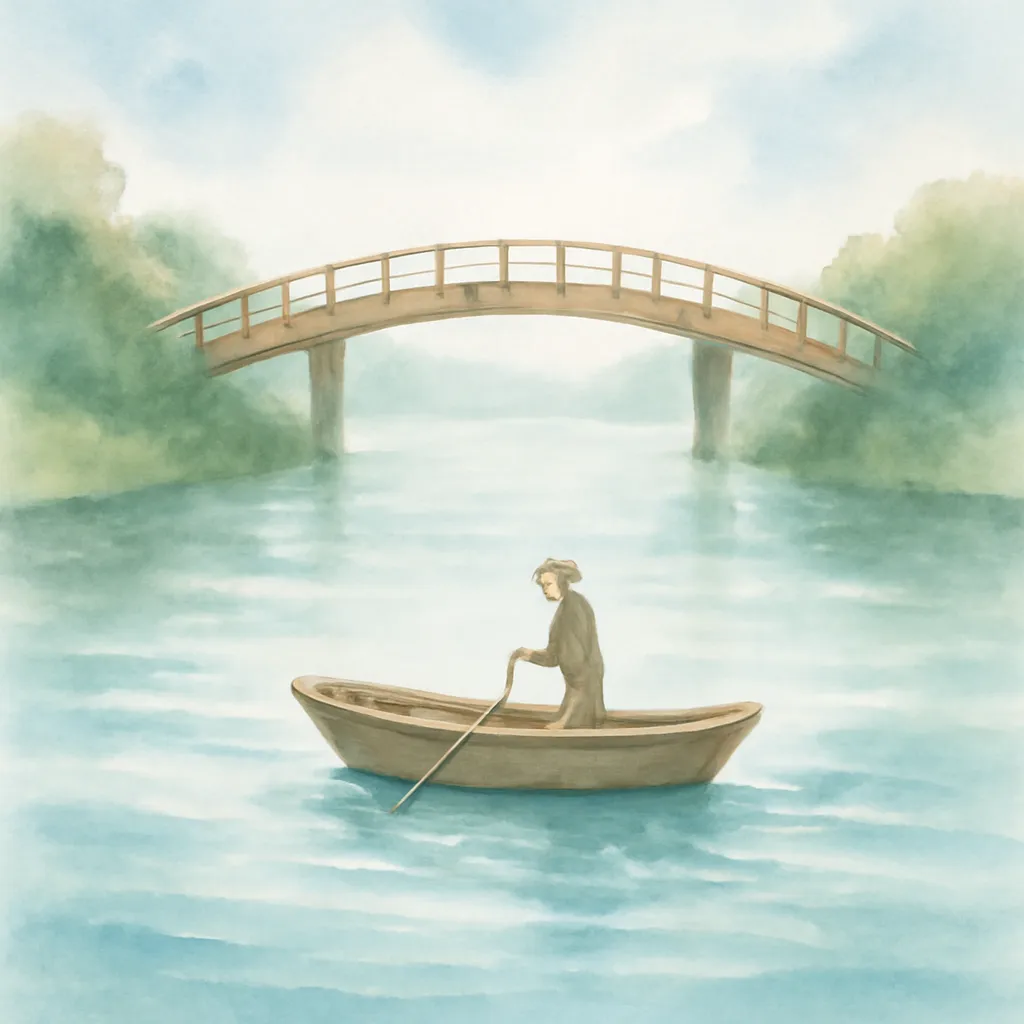 「渡」のイラスト