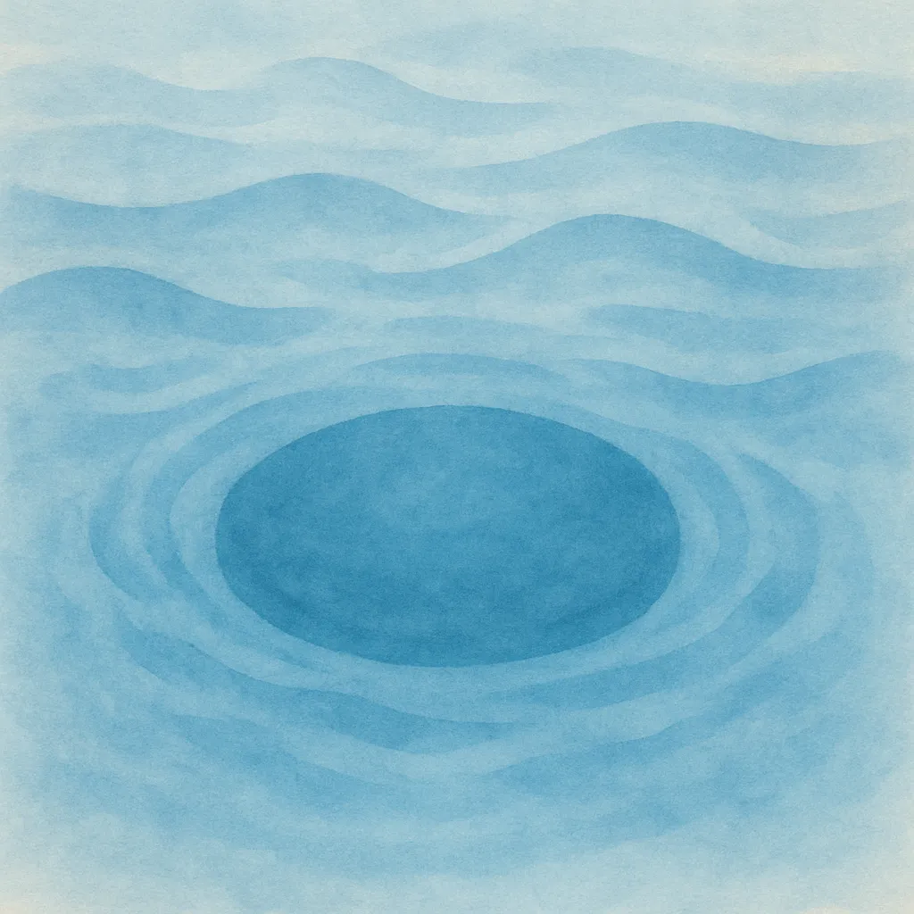 「溺」のイラスト