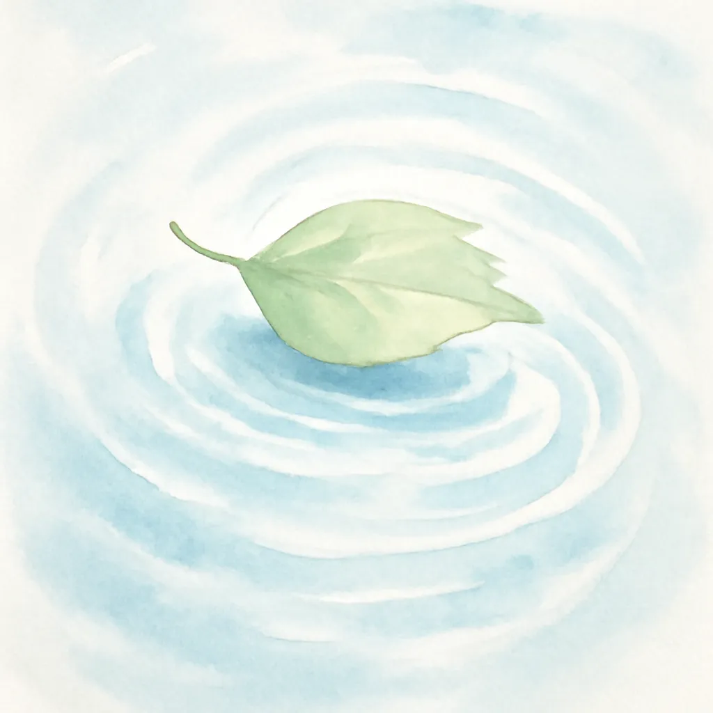 「漂」のイラスト