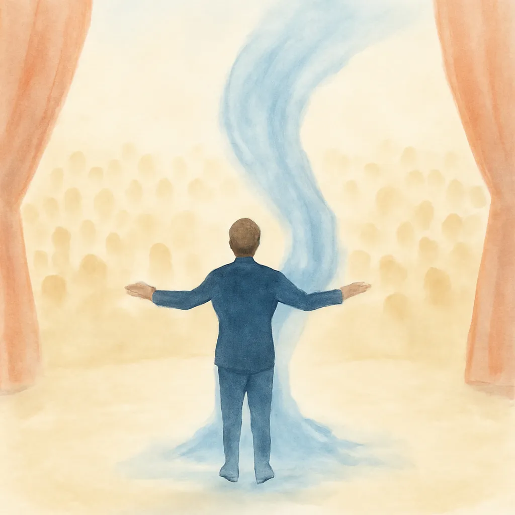 「演」のイラスト