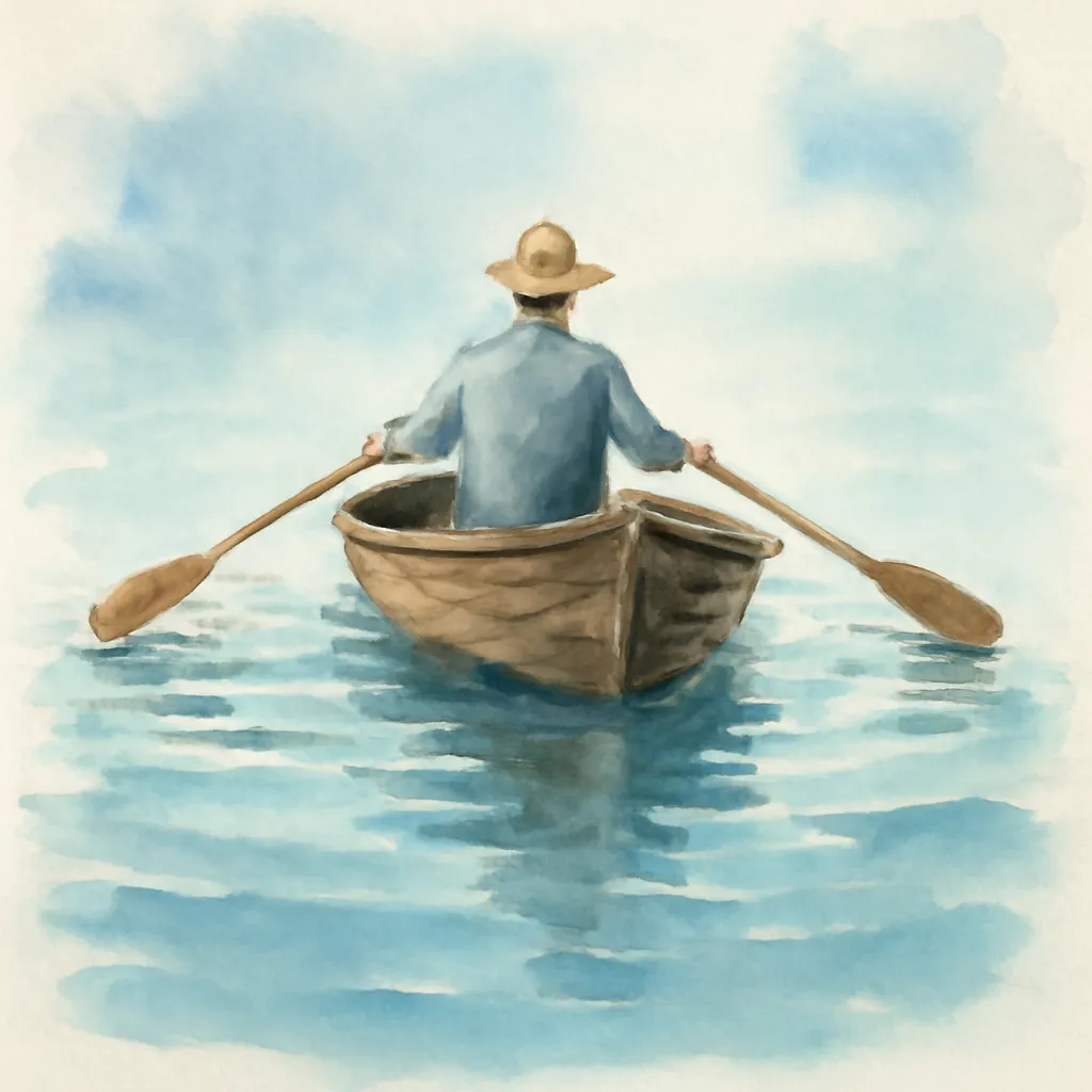 「漕」のイラスト