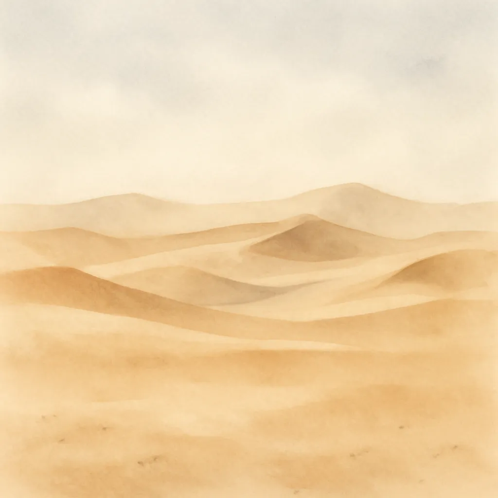 「漠」のイラスト