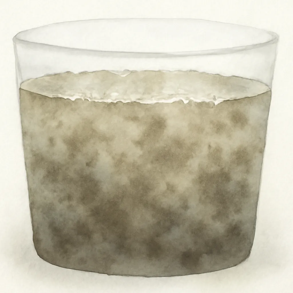 「濁」のイラスト