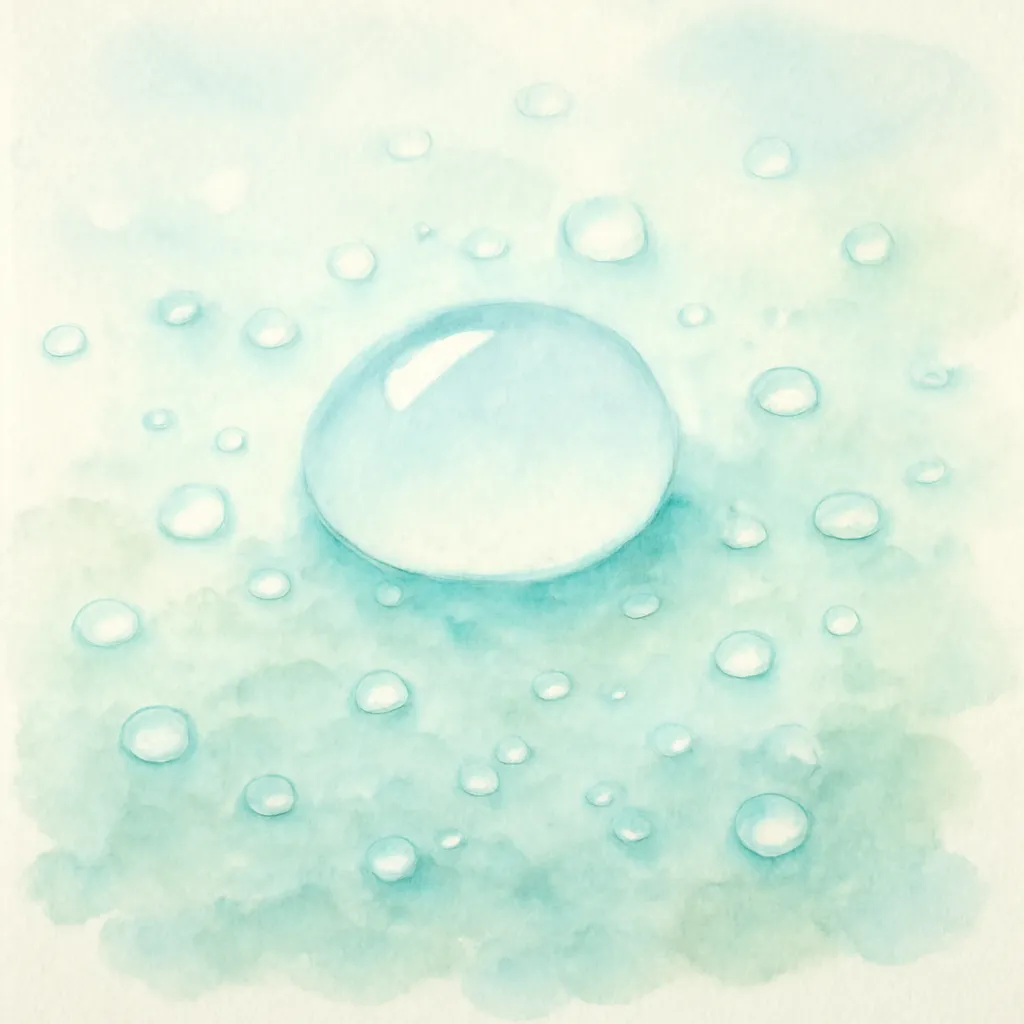 「濡」のイラスト