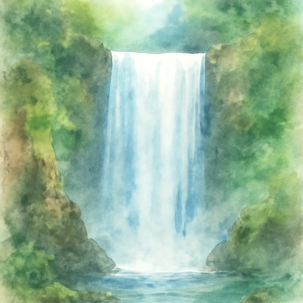 「瀧」のイラスト
