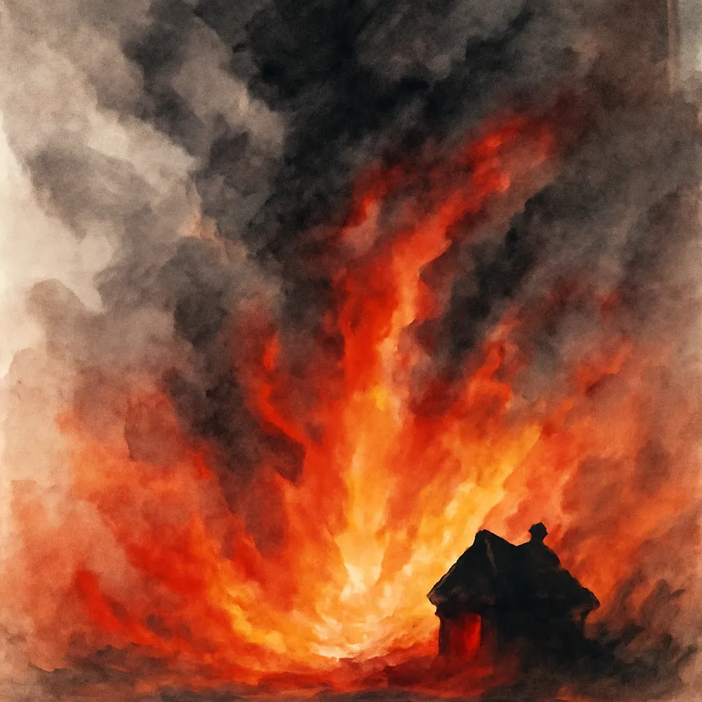 「災」のイラスト