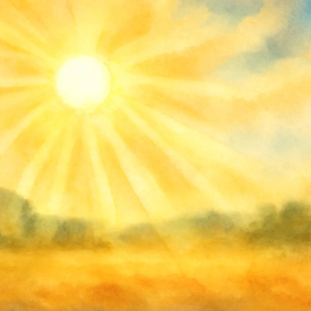 「照」のイラスト